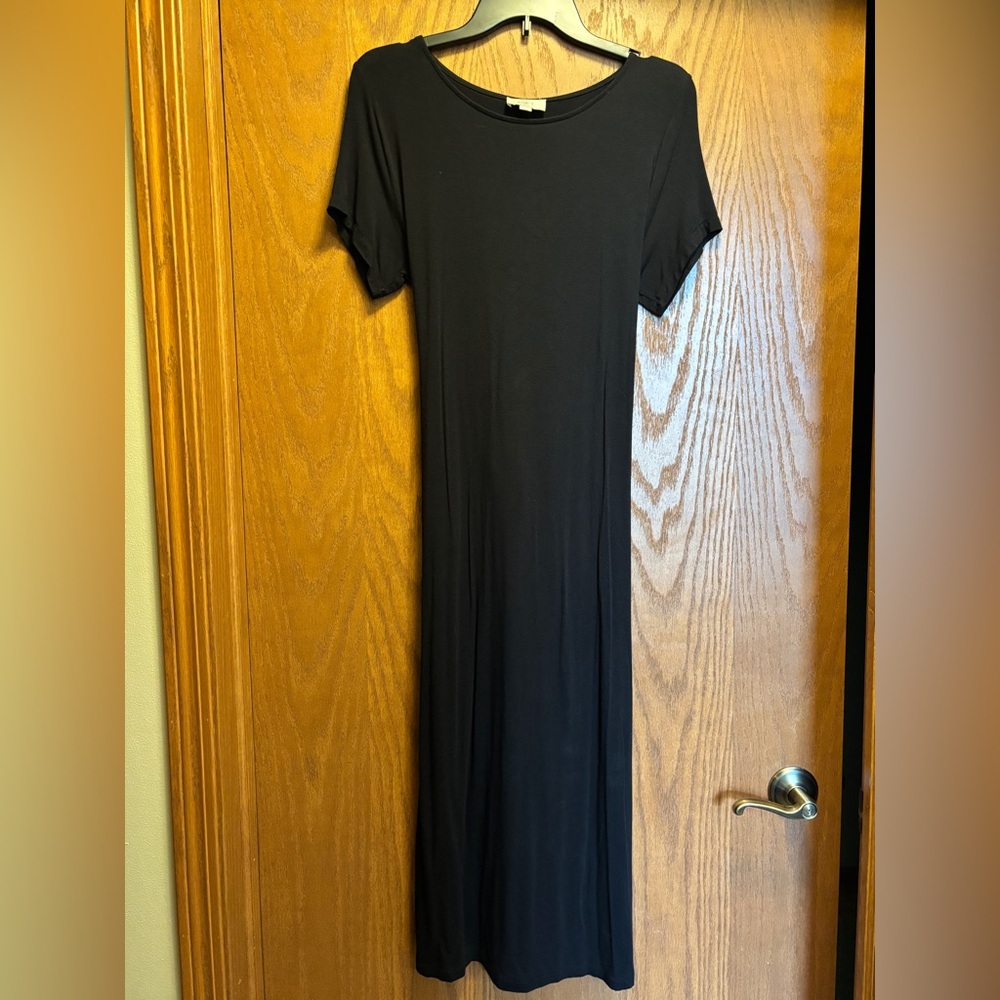 LOFT Black Maxi Dress Timeless Elegance